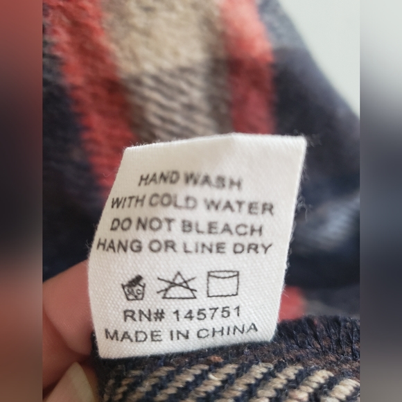 ALTAR'D STATE Plaid Open Waterfall Sweater Vest S - Picture 8 of 11